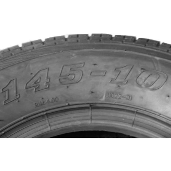 Wanda WR068 145R10 Radial Trailer Dæk - Wanda - Maksimal belastning 430 kg - Gevinddybde 7 mm