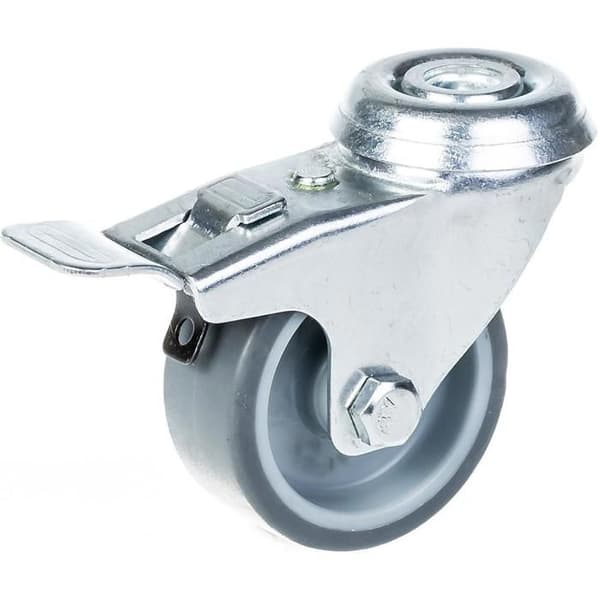 Rulla 50mm 2" kumia Grå