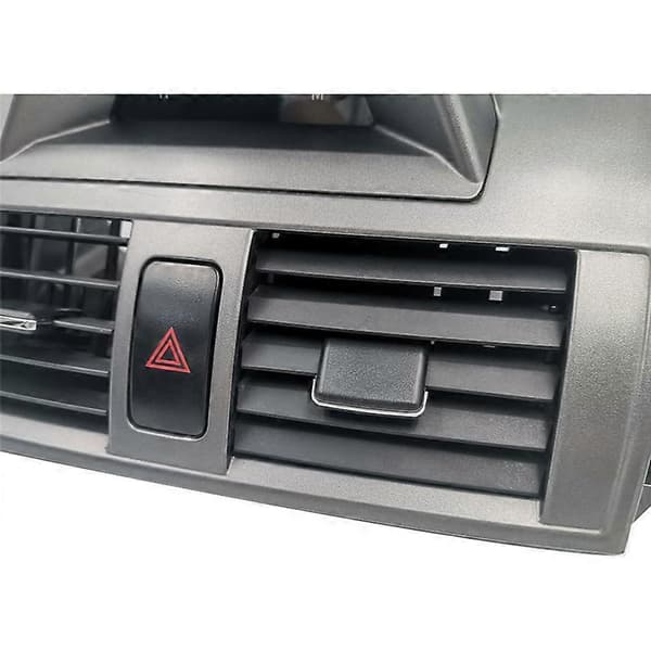 Bil Senter Dash A/C Uttak Luftventil Panel Erstatning med Klokke Luftventil for Toyota Corolla 2008-20