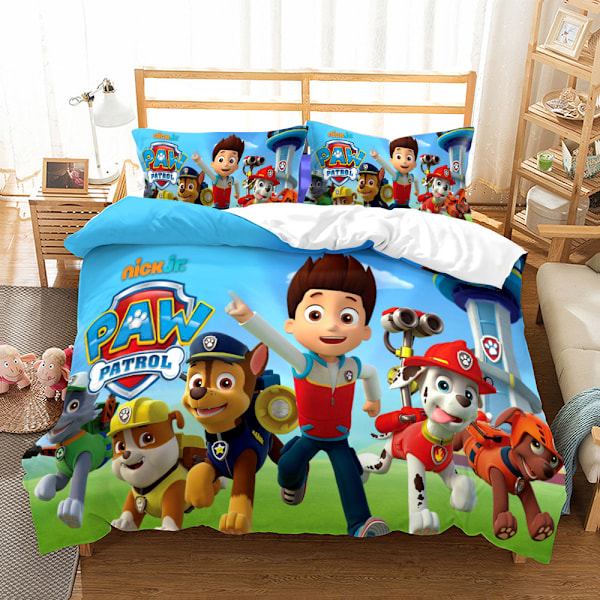 Paw Expedition Dynetrykk Dynetrekksett - 1224paw SINGLE 135x200cm