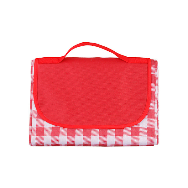 Bärbar Vattentät Sandtät Picknickfilt 2M*2M RED