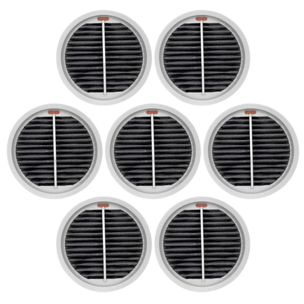 7 st HEPA-filter för Xiaomi Roidmi NEX X20 X30 S2 F8 Storm Pro Smart Trådlös Dammsugare Effektiva Filterdelar