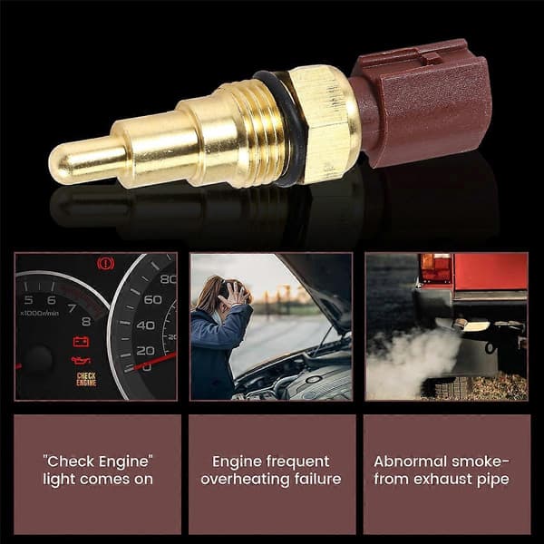 Temperatursensor B6S718840 Motor Kølevæske Temperatursensor til Mazda MX-5 1.6 Mk1
