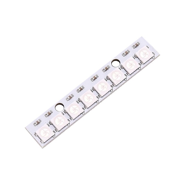 8 x WS2812B 5050 RGB Drivende LED Lys Board Strip Indbygget Fuld Farve Til NAZE32 CC3D