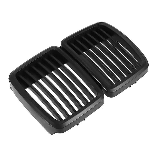 Udskiftning af frontgrill til E30 3-serie M3 frontklap kofanger grill mat sort 1982-1994