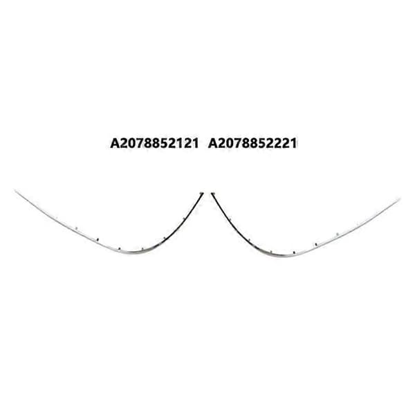 Dekorativ list for bakre støtfanger for Mercedes C207 E200 E220 E250 E350 Right