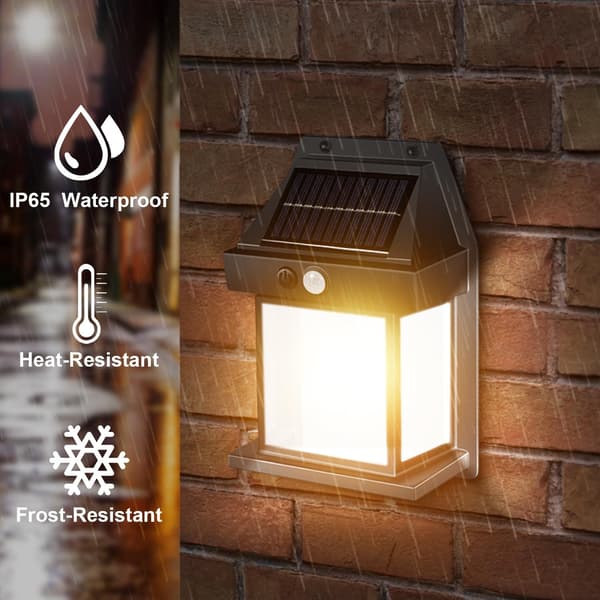 Vattentät Solcellsträdgårdslampa - Utomhus Solcellslampor
