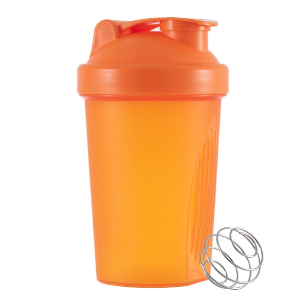 Bärbar Smörproteinshaker för Gym och Utomhusbruk PE-Material orange