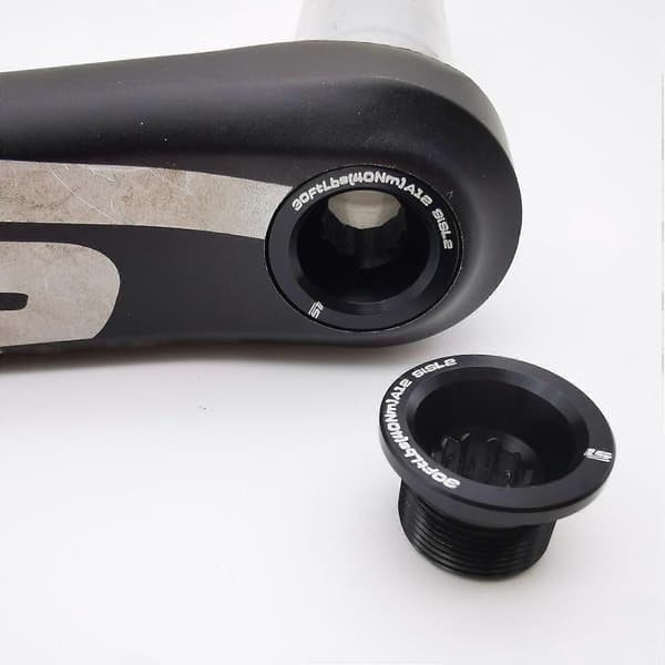 Til Hollowgram SiSL2 Kranksæt Bolt Kit - Sort - KP251/
