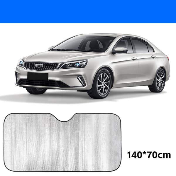 190T Vattentätt Bilskydd med Andningsbart UV-skydd sun visor-sedan