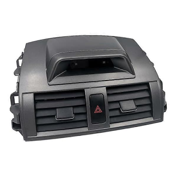 Bil Senter Dash A/C Uttak Luftventil Panel Erstatning med Klokke Luftventil for Toyota Corolla 2008-20