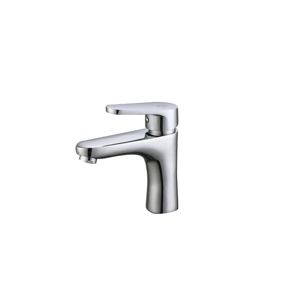 Uden bund Chrome 400mm CE Etgrebsblander til håndvask Silver