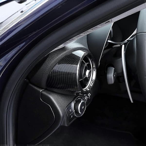 Ventilationsdæksel til forreste side, udløbsdæksel, ramme, trimtilbehør til Alfa Romeo Giulia 2017-2020