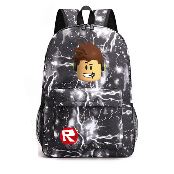 Roblox Reppu Mochila Lasten Tilavat Laukut-2 Lightning Black 5