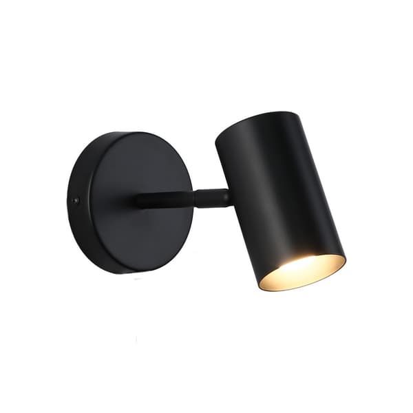 Justerbar E27 spotlight for soverom, studierom, nattbord Gold
