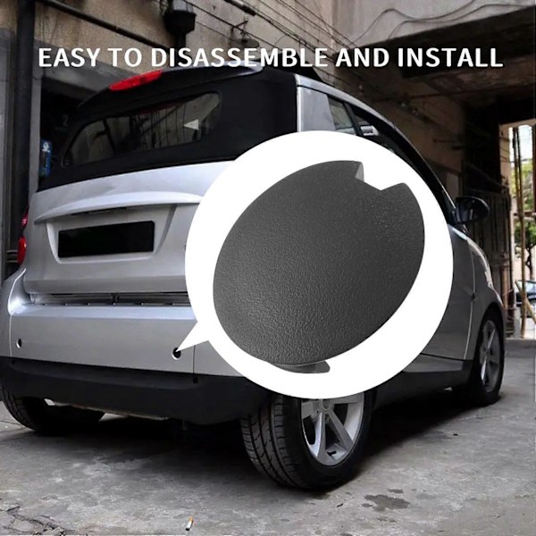Bil Främre Bakre Stötfångare Dragkrok Ögla Koppling Släpvagnsskydd Lock Plugg 4518850122 C22A för Smart Fortwo 2