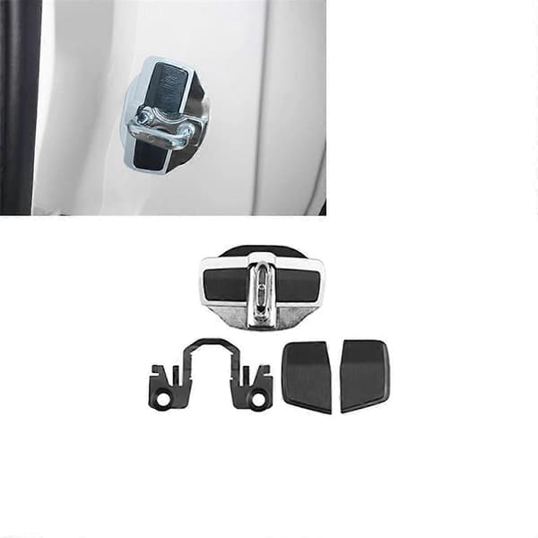 TRD Dörrstabilisator Dörrlåsskydd Lås Stoppskydd för Nissan Alla Serier E12/E13/C27/C28 1Set