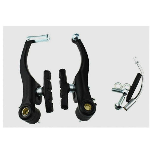 V-broms Fram & Bak Bromsoksverktyg Delar Set, Cykeltillbehör Aluminiumlegering Broms Cykelutrustning Cykelbroms A Black
