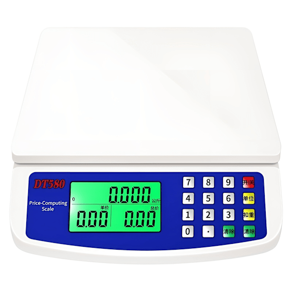 Precise Brand Digital Coneo Våg 30kg/1g med LCD-display