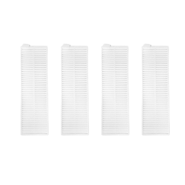 4 stk. Hepa-filter til Tefal Rowenta X-Plorer Serie 95 RG7975WH RG7987WH robotstøvsuger reservedel