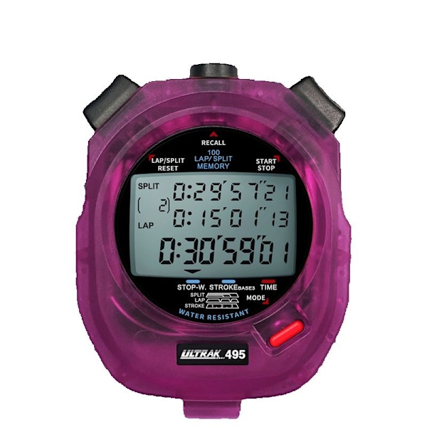 Ultrak 495-100 Dual Split Memory Stopur - Gul WG Purple