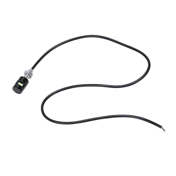 2 x Hvid LED Motorcykel & Bil Nummerplade Bolt Lys