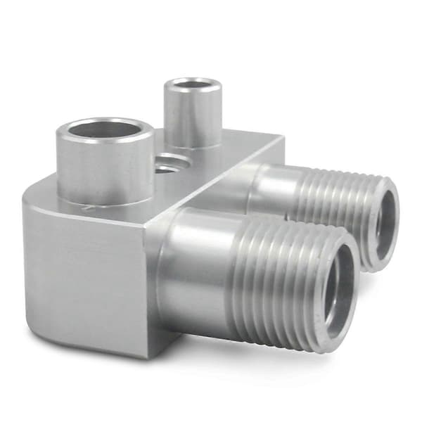 För LSX LS3 Motorbyte Konvertering A/C Linje Kompressor Adapter Beslag, AC Kompressor Aluminium Adapter
