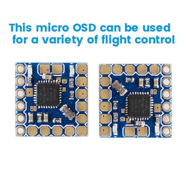 FPV Mini Micro-OSD Mini OSD för SP Racing CC3D Naze32 F3 F4 Flight Controller