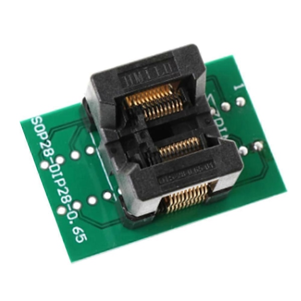 TSSOP20 Brännblock SSOP20 ST Chip Test Socket Programmeringsadapter OTS28-0.65-01