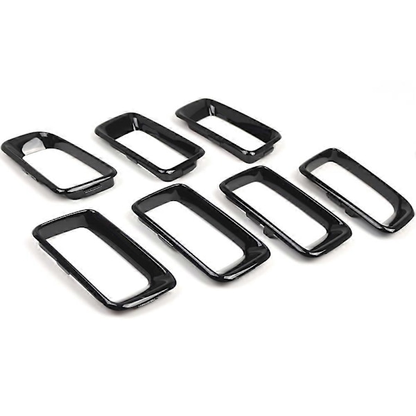 Bil Center Grill Trim Ram Grill Trim för Ljus Svart
