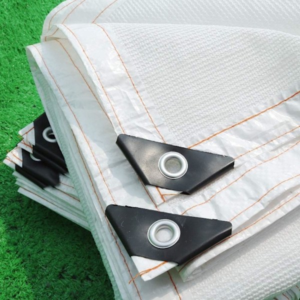 Hvid Foldbar Vindtæt og UV-resistent Parasolnet 2x2m
