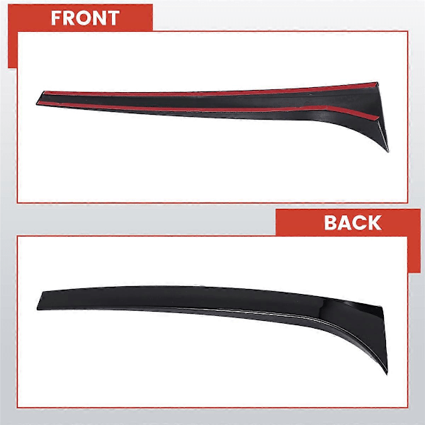 Bil Bagrude Side Spoiler Trim til Mercedes-Benz C-Klasse W204 Variant Wagon 2007-2014 C200 C260