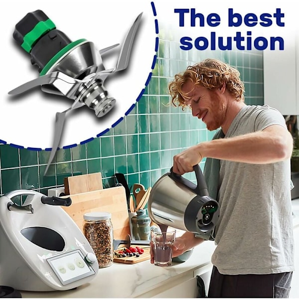 Thermomix TM5 Kniv og Pakningssett - For Vorwerk Thermomix TM5 Food Processor - Kjøkken- og Matlagingstilbehør