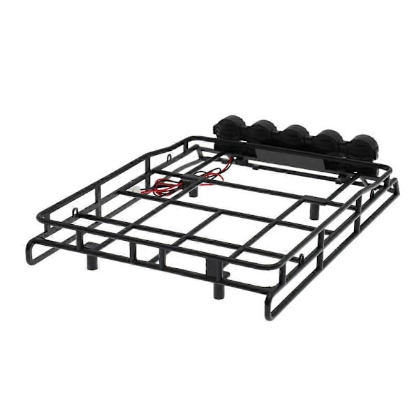 Tavarateline kattoteline LED-kattovalolla MN D90 D99S MN98 MN99S MN-90 1/12 RC-auton päivitykseen P