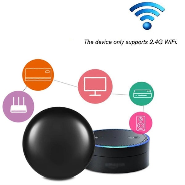 Tuya WiFi IR Fjärrkontroll Smart Universell för TV Luftkonditionering Alexa Fjärrkontroll för Google H