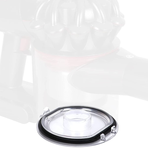 Støvbeholderlokk for Dyson støvsuger V7 V8 SV10 SV11 modeller Støvbeholderdør Deler Smusskopplokk Støvboks Lokk