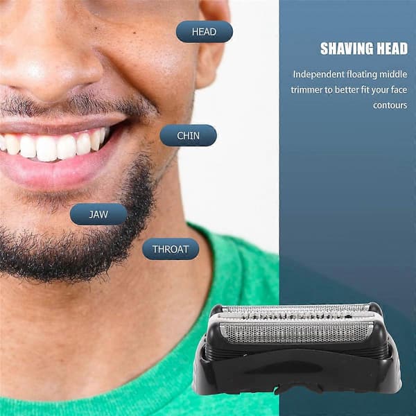 Erstatningsbarberhode kompatibel med Braun 32B Series 301S 310S 320S 330S Kutter Erstatningshode