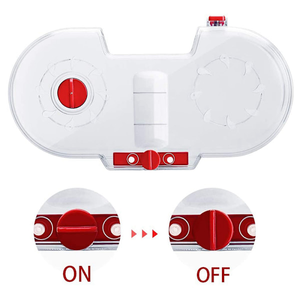 Elektrisk moppefeste for Dyson V7 V8 V10 V11 V15 støvsuger, inkludert avtakbar vanntank
