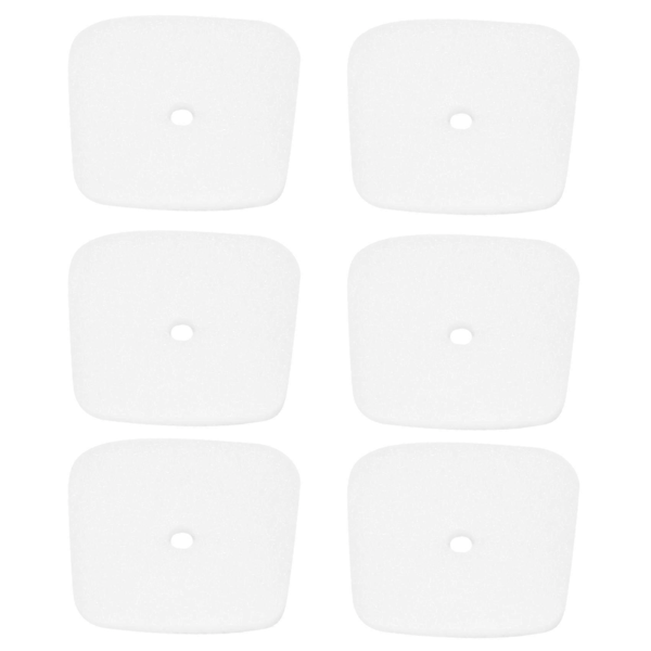 (6-pack) Luftfilter för Mantis 7222 7222E 7222M 7225 7230 7234 7240 7920 7924 Jordfräs / Kultivator