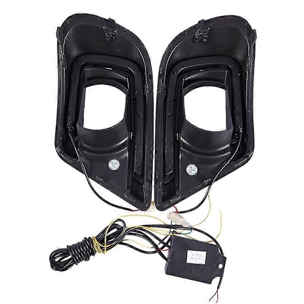 LED DRL Varselljus Dimljus 12V Bil Varselljus för Dodge Journey Fiat Freemont 2014 2