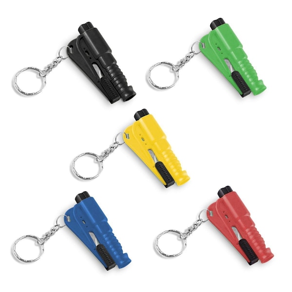Bilnødverktøy - Vindusknuser og sikkerhetsbeltekutter survival whistle-b