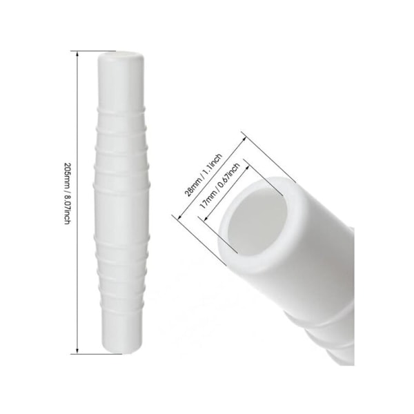 3-delt poolslangeadapter
