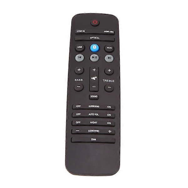Fjärrkontroll Ersättning för Philips HTL3170B HTL3160B HTL3160B/12 HTL2163B HTL2163B/12 HTL2163B/51 HT