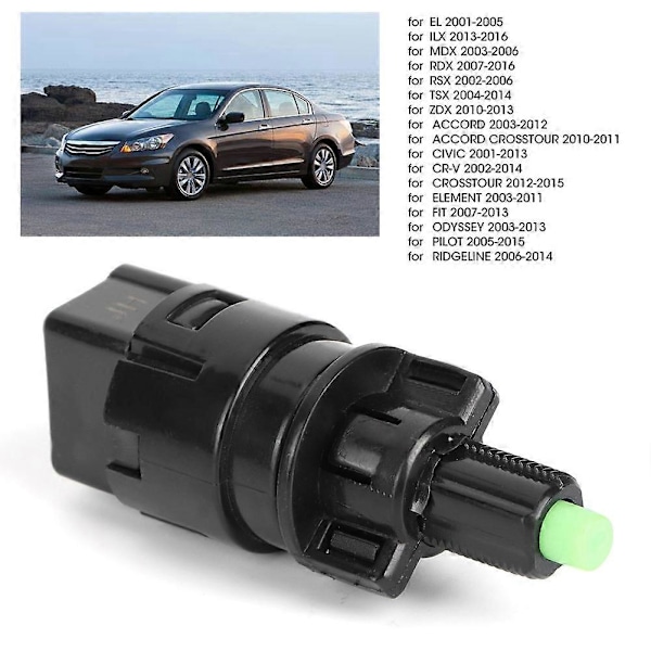 Bremselyskontakt 36750-SMA-003 36750-S5A-J02 36750SMA003 Passer til Honda Accord/Civic/CR-V Biltilbehør