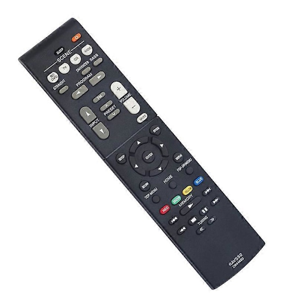 RAV552 Erstatningsfjernkontroll for Yamaha AV-mottaker RX-V379 RX-V479 RX-V579 RX-V381 RX-V383 RX-V385 black