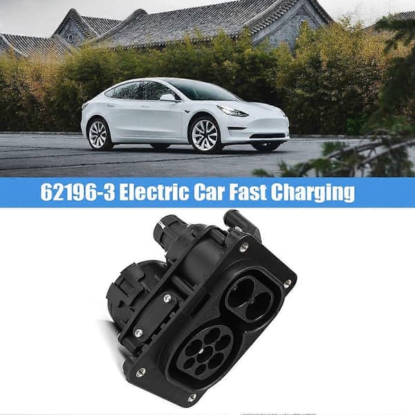 CCS Type 2 EV Hunn Combo 2 Socket 1000V 62196-3 Elektrisk Bil Hurtiglading DC150A 850V DC