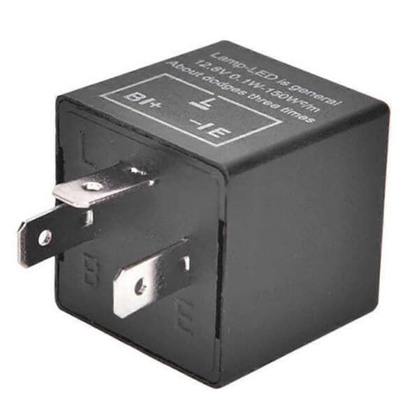Elektronisk LED Justerbart Blinkrelæ til Blinklys CF13 JL-02 til Bil Motorcykel