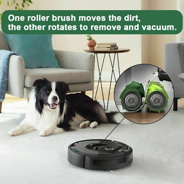 iRobot Roomba i7 i7+ / i7 Plus i8 Plus E5 E6 E7 Robotstøvsuger Reservedeler