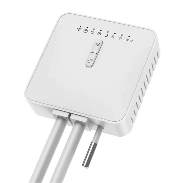 Tuya ZigBee Smart Termostat för Pilot Wire Värmeelement Stöd Ecowatt Elektricitetsövervakning Rem