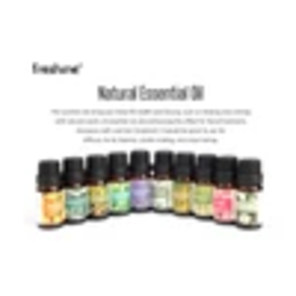 6-pack Naturliga Eteriska Oljor 10ml Set Vattenlösliga För Aromaterapi Diffuser Presentförpackning